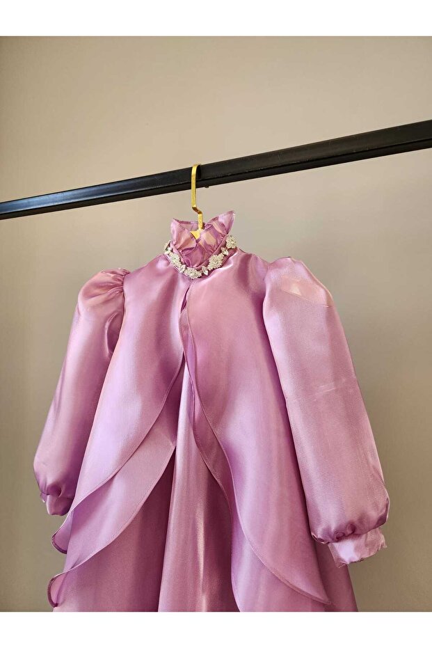 taşlı jile elbise - 2