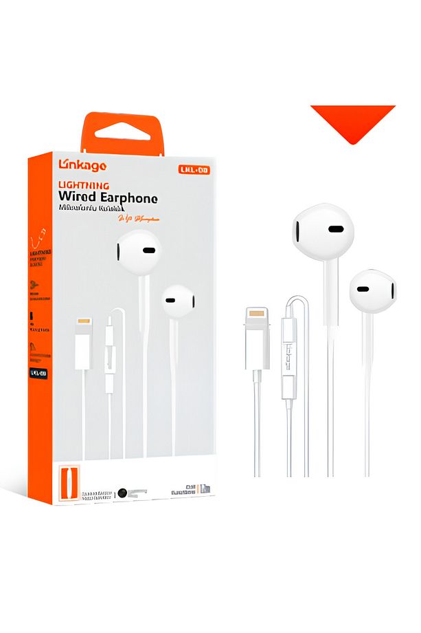 Lkl-08 Kablolu Bluetooth Mikrofonlu Lightning Jack Kulaklık - 2