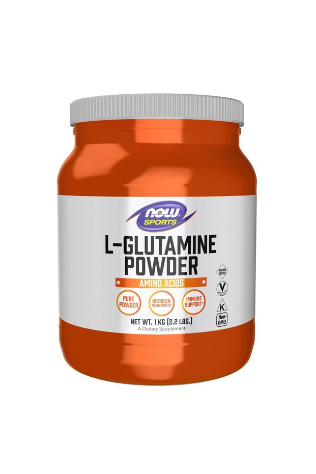 Sports Nutrition, L-Glutamine Pure Powder, Nitrogen Transporter*, Amino Acid, 35.3-Ounce