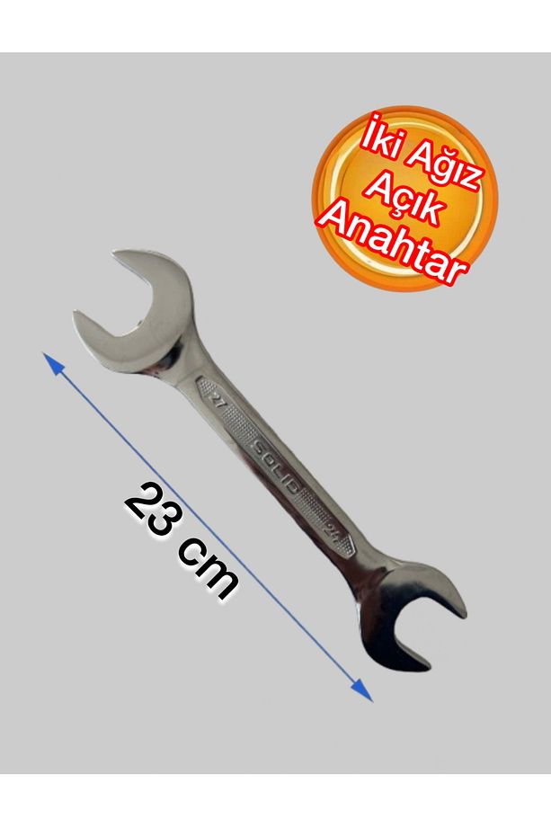 24x27 mm İki Ağız Açık Anahtar - 1