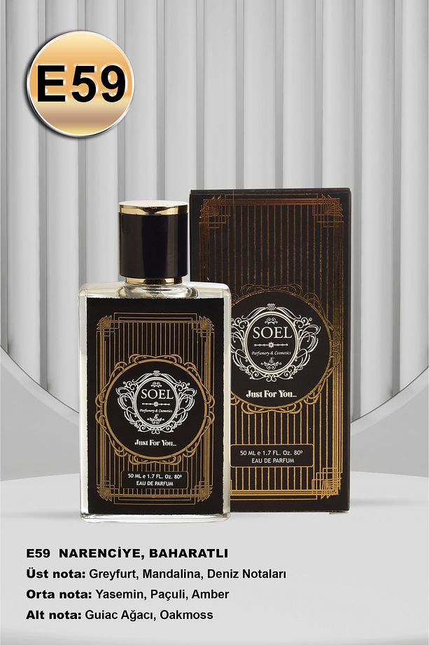 Soel E59 Erkek Parfüm 50 ml Edp - 1