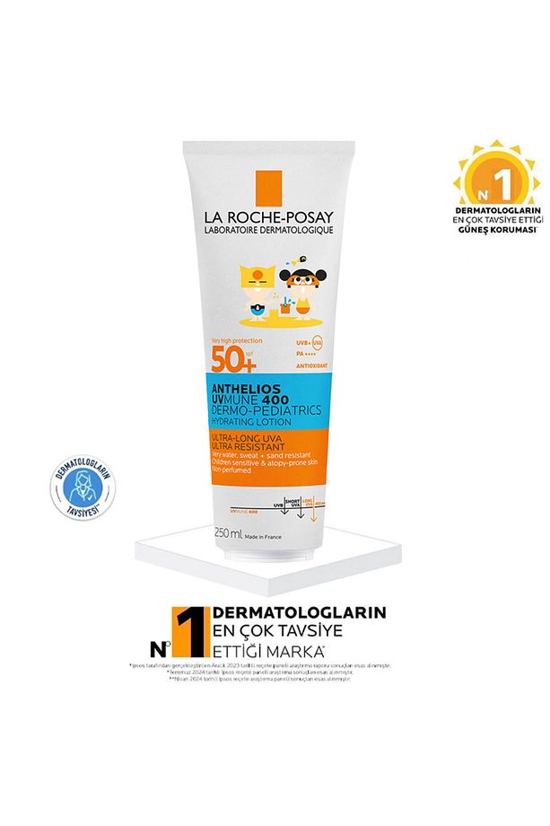 Anthelios Dermo Pediatrics Spf50 Çocuklar Için Güneş Losyonu 250ml - 1
