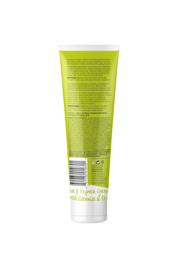 Marc Anthony Apple Miracle Restoring Shampoo, Infused With Apple Stem Cell & Biotin - 250 Ml - 2
