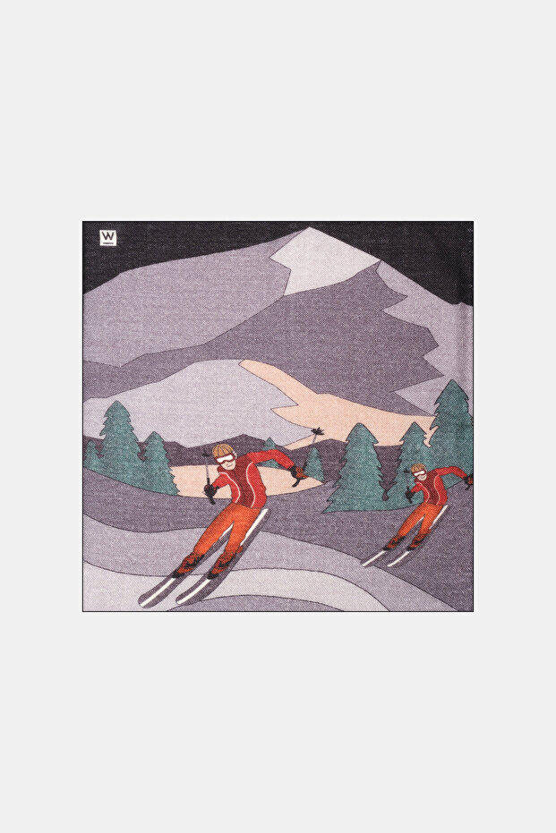 SİYAH YÜN MENDİL - 1