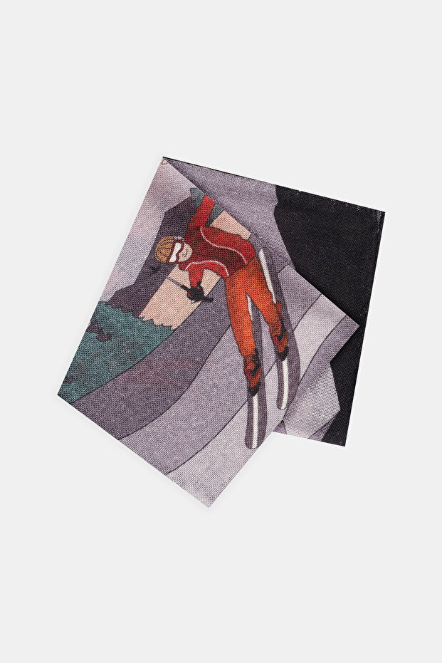 SİYAH YÜN MENDİL - 2