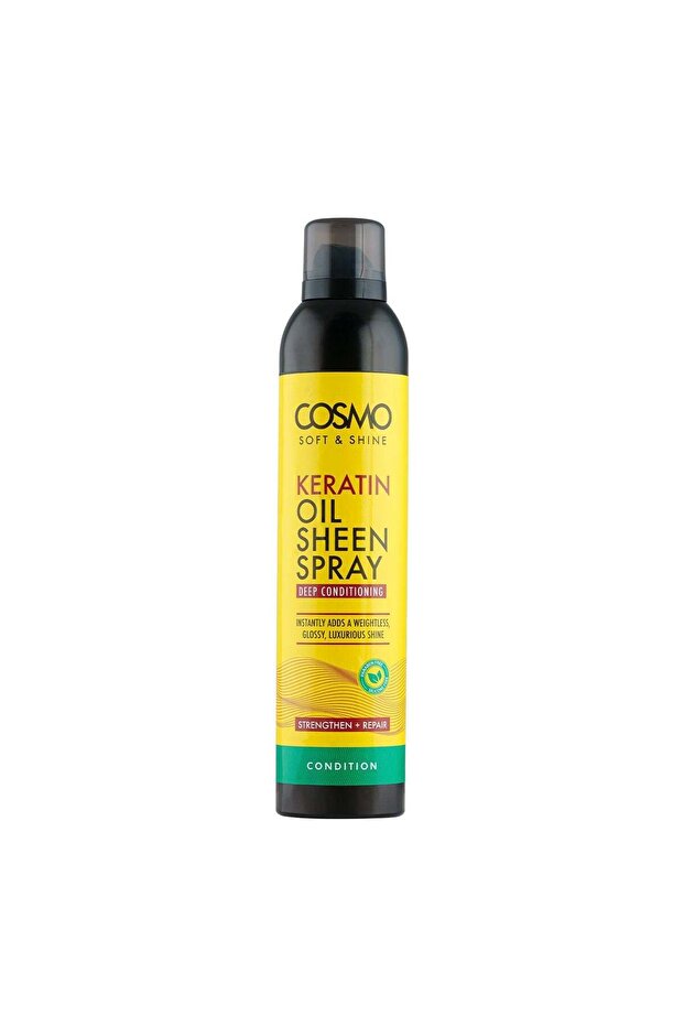 Soft & Shine Keratin Oil Sheen Spray 300ml, Deep Conditioning