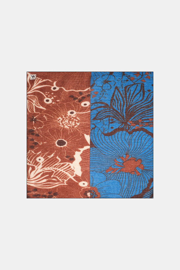 KAHVE YÜN MENDİL - 1