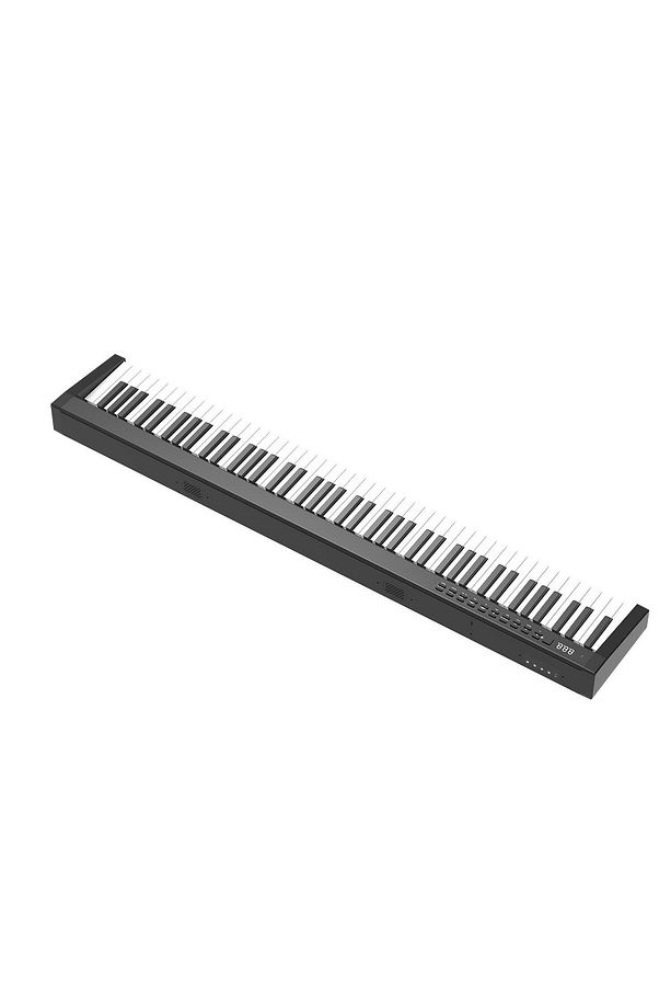 JDP-8820 88 Tuş Hassasiyetli Bluetooth + Şarjlı Piyano - Siyah - 4