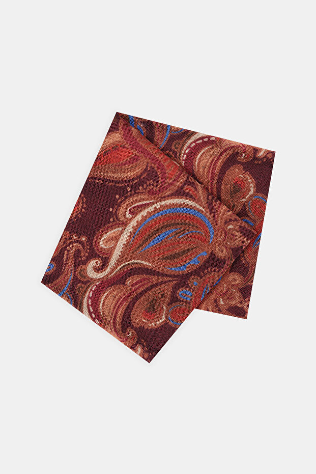 BORDO YÜN MENDİL - 2