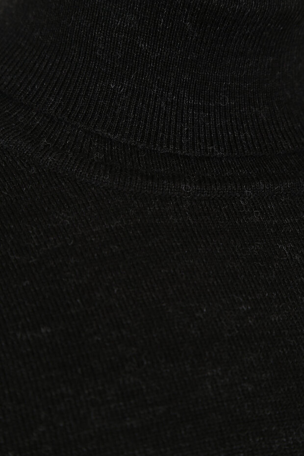 SİYAH BALIKÇI YAKA TRİKO - 3