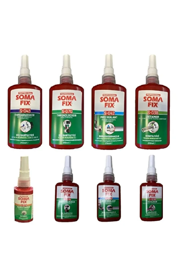 50 ml Somafix Civata Vida Diş Sabitleyici Yüksek Mukavemetli S070 - 5
