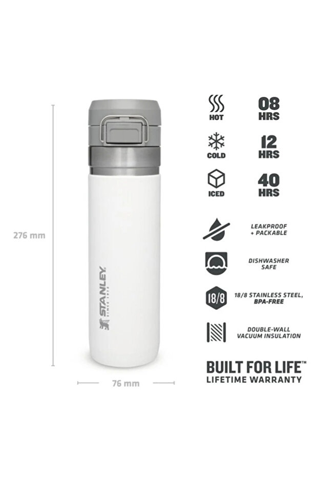 The Quick Flop 0.7l Beyaz Termos - 3