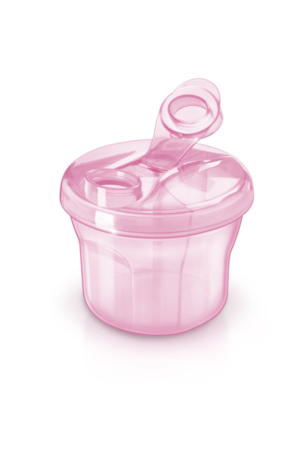 Milk Powder Dispenser – Pink – Formula Container, Travel Friendly, Bpa Free, 0m
