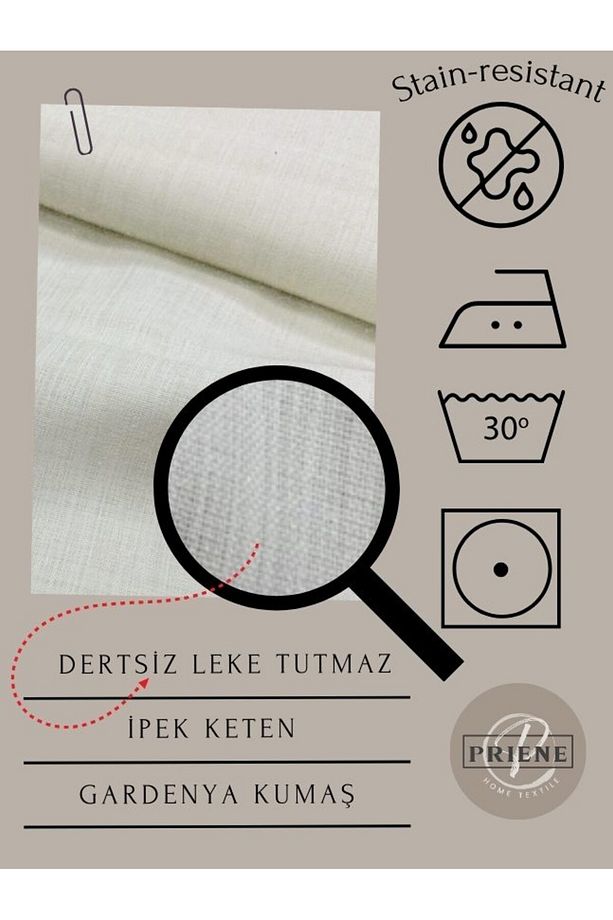 2 Adet Pip Studio Desenli Dekoratif Nakışlı Amerikan Servisi Seti - 3