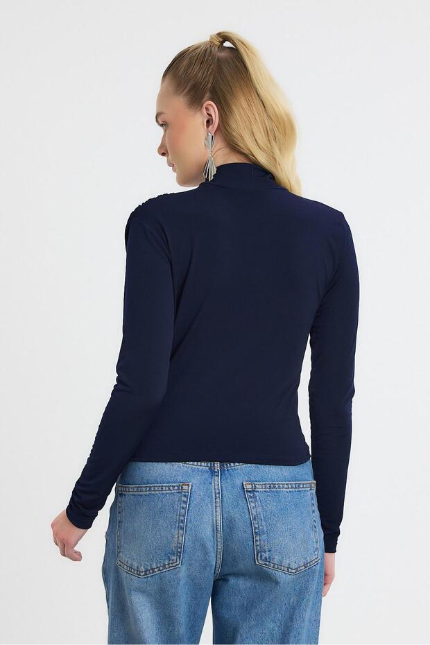 20059 بلوزة Laci Sandy - تفاصيل الرباط - 5