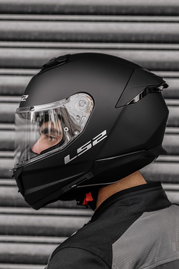 STREAM 2 MAT SİYAH KASK - 4