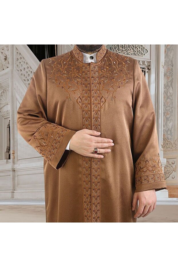عباءة انسار الإمام الفاخرة - بني