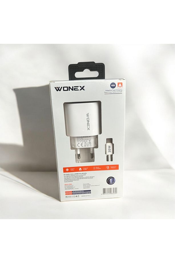 İphone 15 ve üzeri için Şarj Cihazı WONEX PD 35W Hızlı Şarj Cihazı | Type-C to Type-C Kablo | - 3