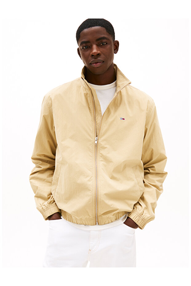 Relaxed Fit High Collar Jacket Men's Jacket Dm0Dm20655 Act