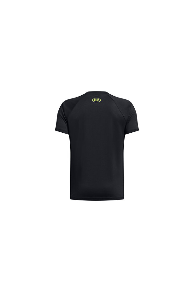 Boy Ua Tech Split Wordmark Short Sleeve 1383010 -001