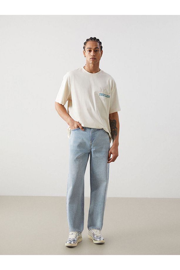 LCW Baggy Fit Erkek Jean Pantolon - 1