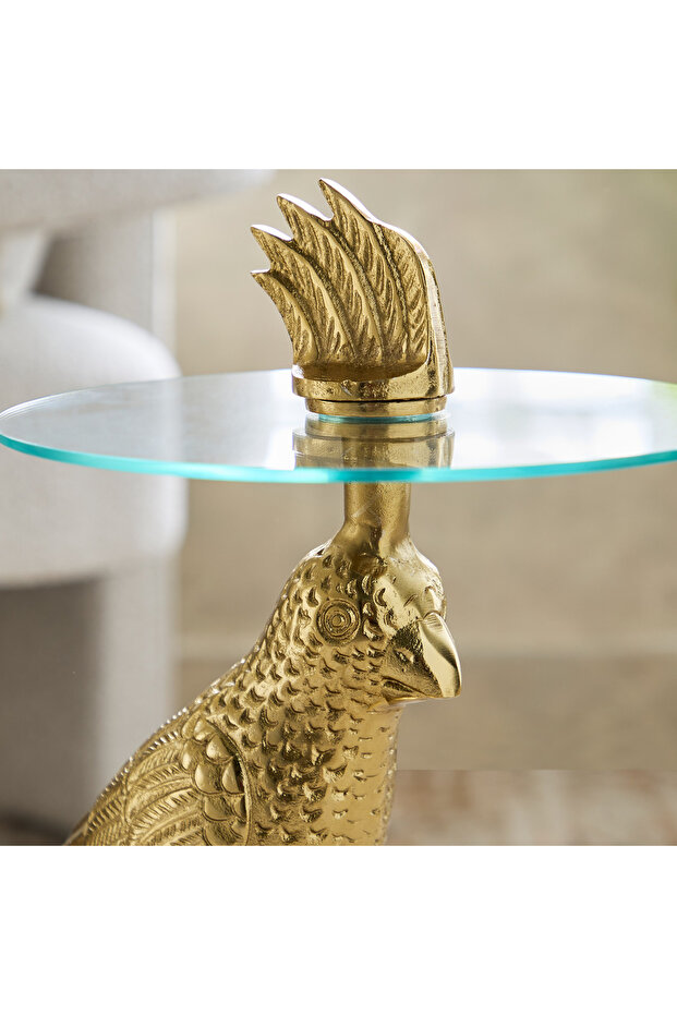 طاولة جانبية من الزجاج من كافون إيف - 3