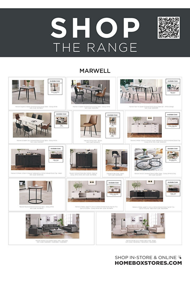 Marwell Round Sintered Stone End Table - 5