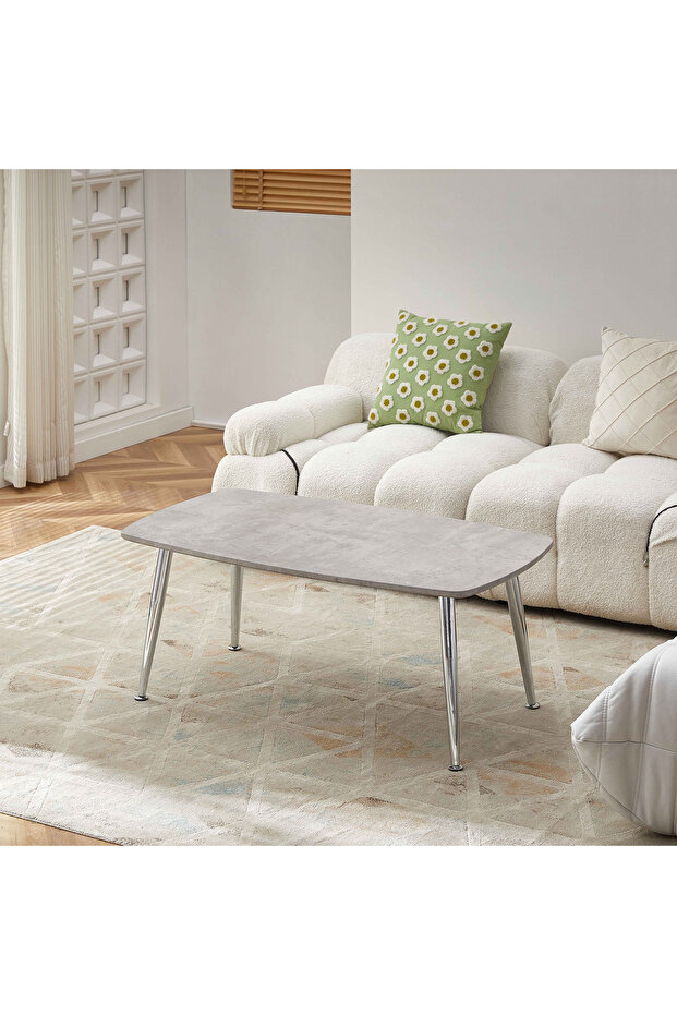 Patara Chrome Coffee Table - 1