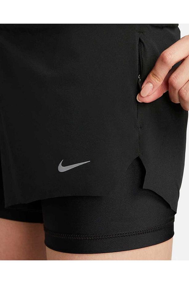 Swift Dri Fit Mr 3In 2N1 Short Kadın Şort DX1029-010 - 6