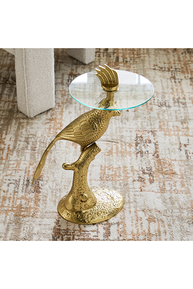 طاولة جانبية من الزجاج من كافون إيف - 2