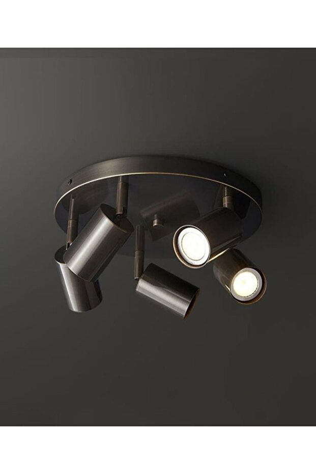 SPOR MODERN  beşli led   LED AVİZE SPOT PLOFONYER HAREKETLİ AVİZE - 1