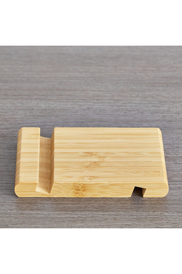 حامل الجوال من الخيزران - 3