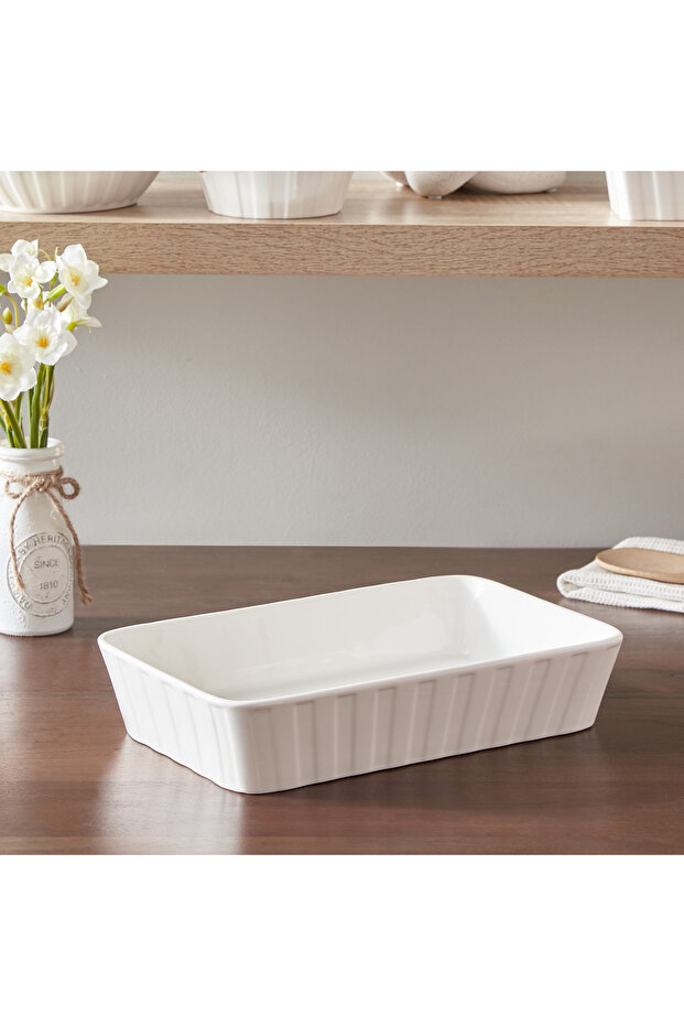 طبق مستطيلي سوبريم - 30x19x6.5 سم - 2