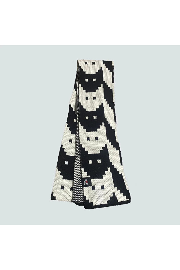 Pixel Kedili Atkı - 2