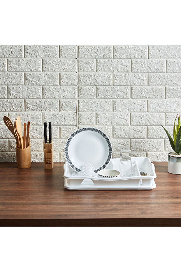 رف أطباق كبير مع صينية من سبيكترا - 4