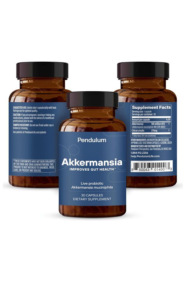Akkermansia Probiotic With Prebiotic Fiber - Increases Glp-1 Production, Delayed Release, - 6