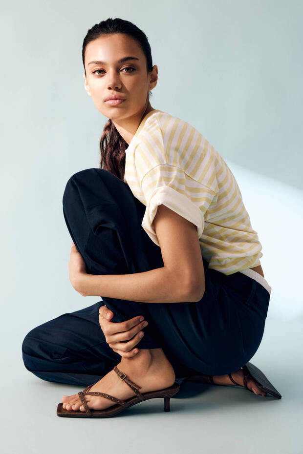 Zımbalı ve topuklu terlik - 6