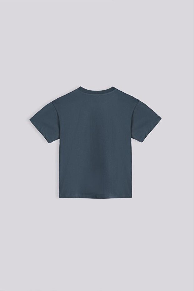 تيشيرت للأولاد من متجر BG باللون الفحمي - 2