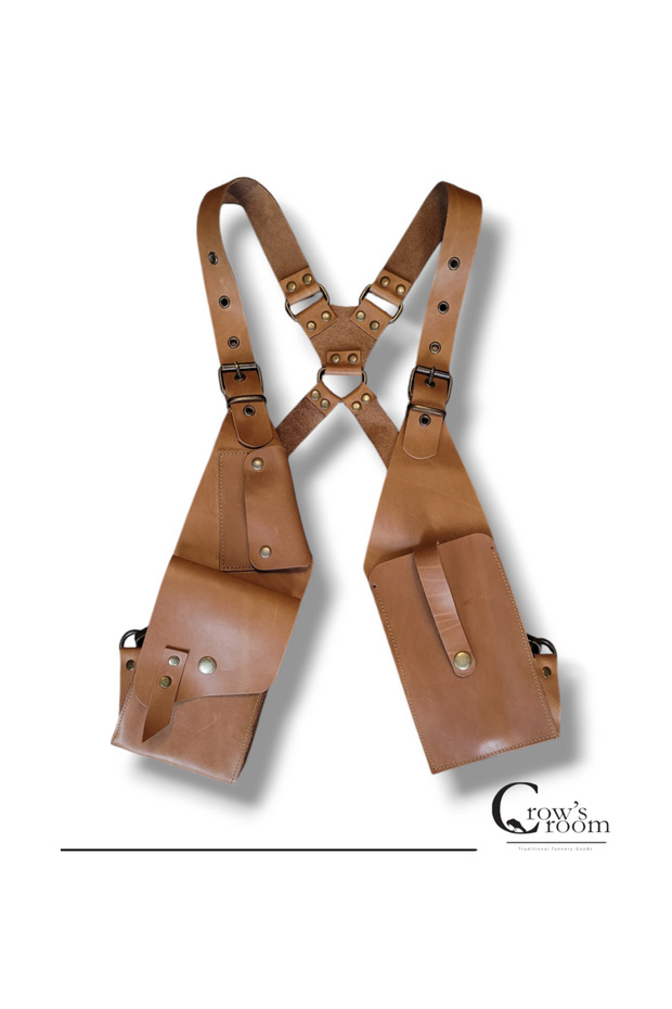 Handmade Deri Holster (taba) - 1