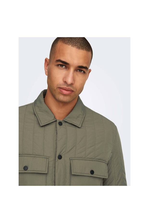 ONSJACK QUILTED JACKET OTW Bungee Cord - 5