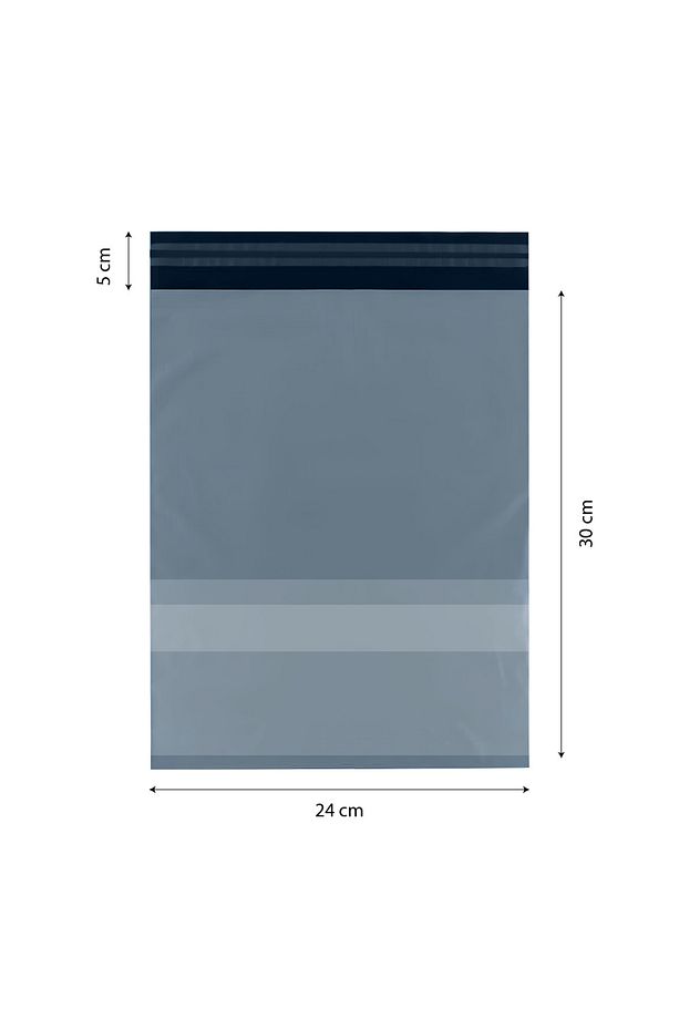 Küçük Boy Kargo Poşeti (24X30 5) Baskısız Cepli - 1000 Adet - 1