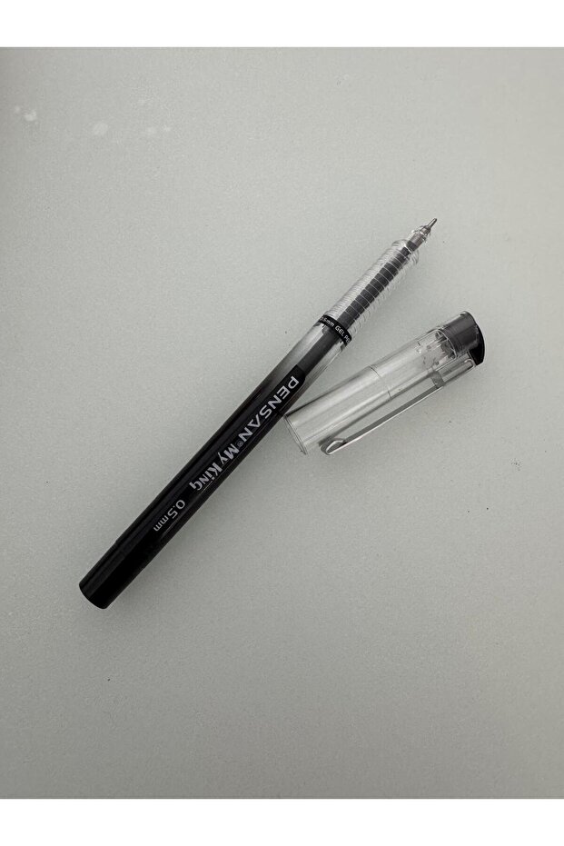 Ballpoint Pen My-King Gel Metal Clip 0.5 mm Black (1 Pcs)