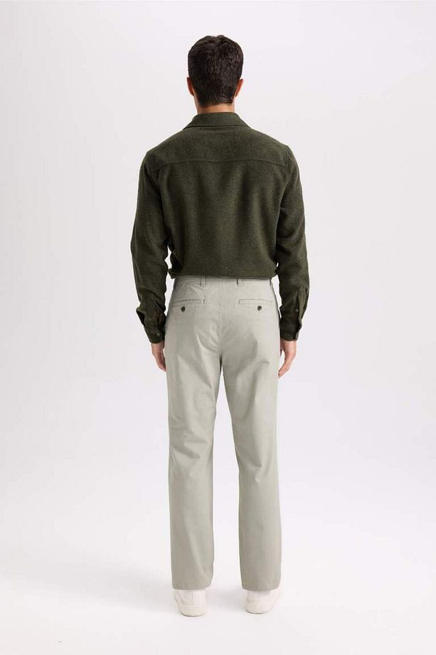 Regular Fit Normal Kesim Yazlık Düz Paça Chino Kanvas Pantolon D7349ax25sp - 7