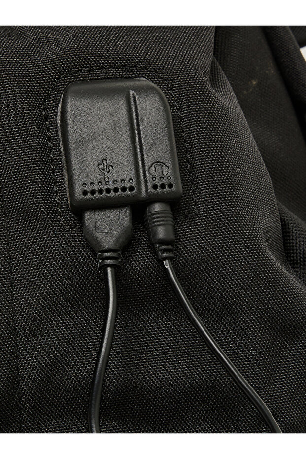 حقيبة ظهر بجيب أمامي مع سحاب للإغلاق - 3