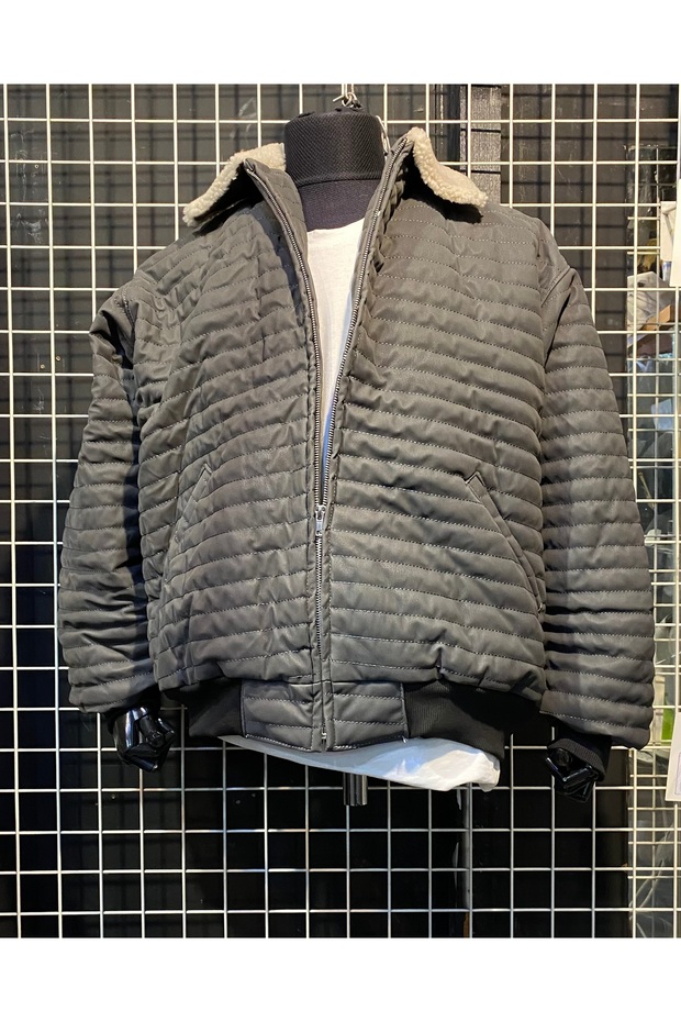 VİNTAGE KÜRKLÜ OVERSİZE MONT - 2