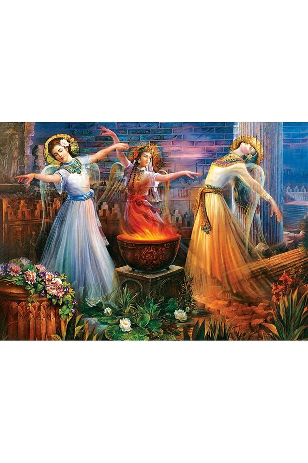 Ateş Dansı 2000 Parça Puzzle - 1