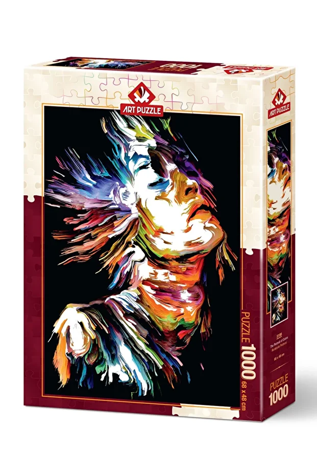 Renklerin Portresi 1000 Parça Puzzle - 1
