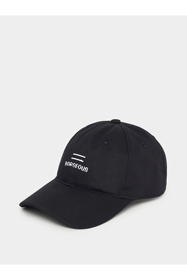 Embroidered Slogan Baseball Cap