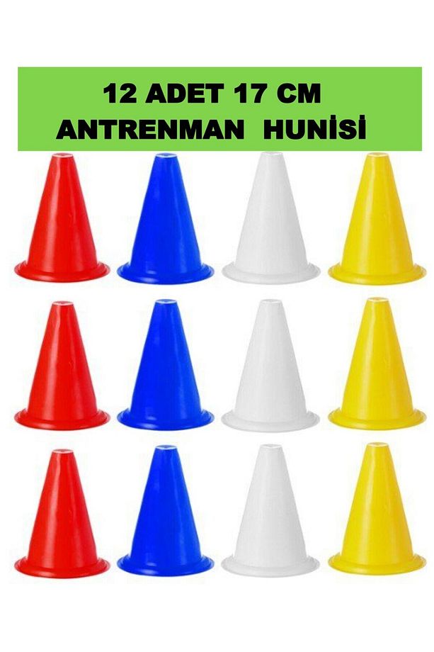 Çantalı Antrenman Seti 4mt Merdiven 12 Çanak 12 Huni Atlama Ipi Hediyeli - 4