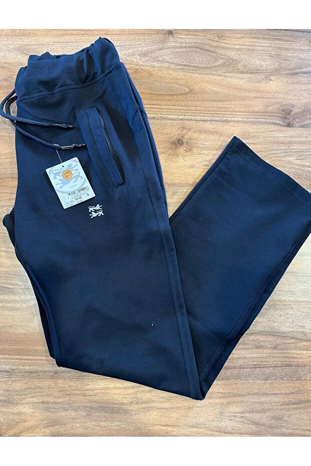 Yan Cep Fermuarlı Eşofman Altı - 1